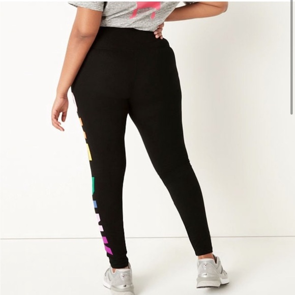 VS PINK Cotton High Waist Leggings Small - Picture 2 of 11